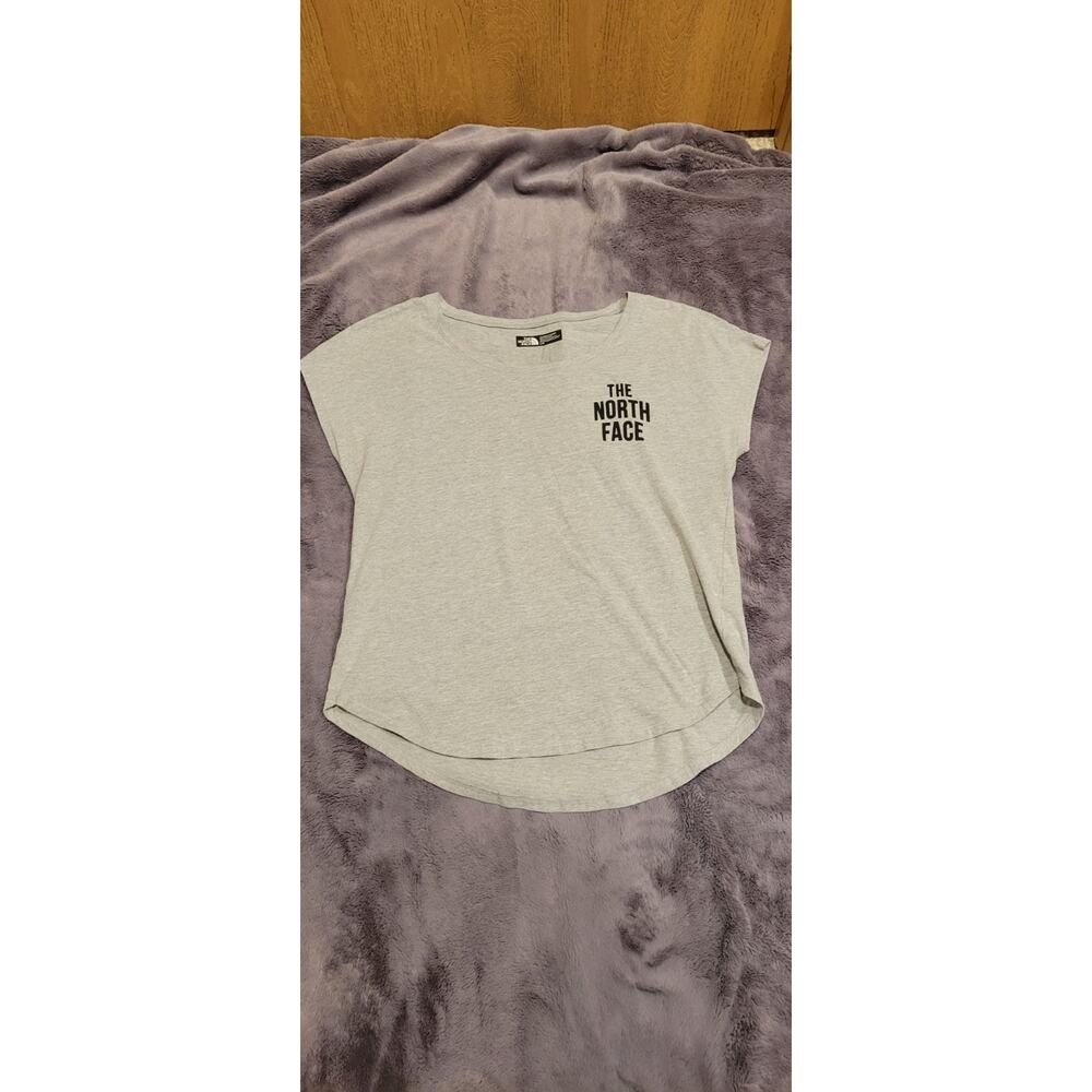 The North Face T-Shirt Womens L Never Stop Exploring Graphic Tee Short Sleeve